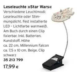 Tchibo Eduscho Leseleuchte Star Wars Angebot