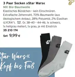 Tchibo Eduscho 3 Paar Socken Star Wars Angebot