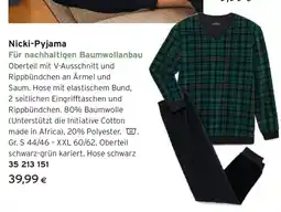 Tchibo Eduscho Nicki-Pyjama Angebot