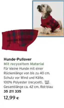 Tchibo Eduscho Hunde-Pullover Angebot