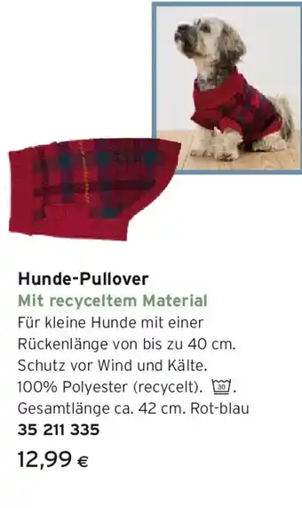 Tchibo Eduscho Hunde-Pullover Angebot