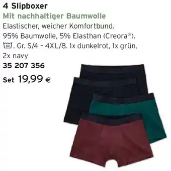 Tchibo Eduscho 4 Slipboxer Angebot