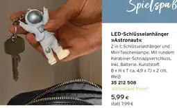 Tchibo Eduscho LED-Schlüsselanhänger Astronaut Angebot