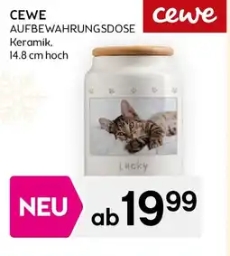 Bipa Cewe aufbewahrungsdose keramik Angebot
