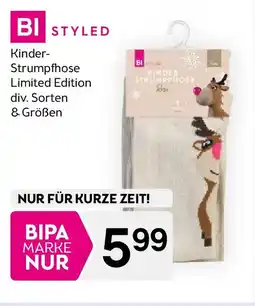 Bipa Kinder- Strumpfhose Limited Edition & Größen Angebot