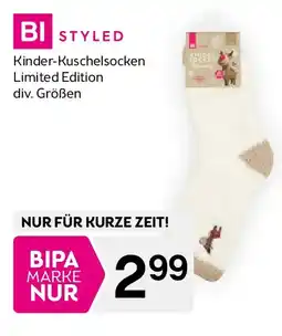 Bipa Kinder-Kuschelsocken Limited Edition Angebot