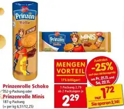 Interspar Prinzenrolle Schoko Angebot