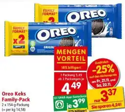 Interspar Oreo Keks Family-Pack Angebot