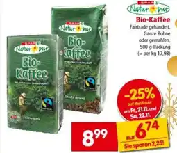 Interspar Bio-Kaffee Angebot