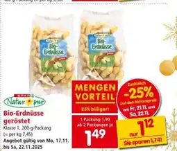 Interspar Bio-Erdnüsse geröstet Angebot