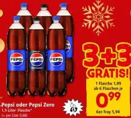 Interspar Pepsi oder Pepsi Zero Angebot