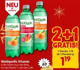 Interspar WaldQuelle Vitamin Angebot