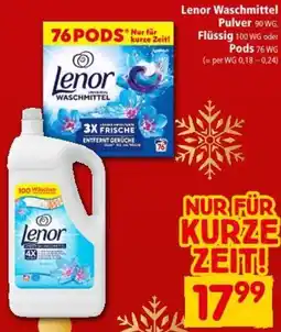 Interspar Lenor Waschmittel Pulver Angebot