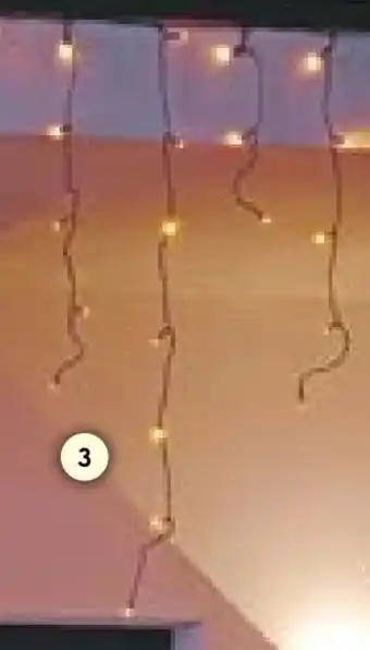 Hellweg Ambientis LED-Eisregenlichterkette Angebot