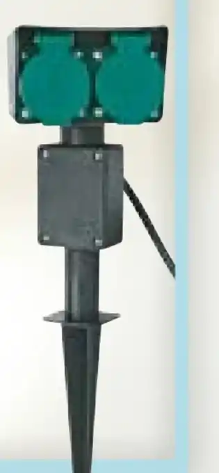 Hellweg Flector Erdspieß Außensteckdose Angebot