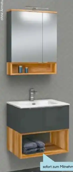 Hellweg Badmöbel-Set Nelle Angebot
