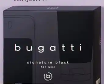 Bipa Bugatti Signature Black For Man Set Angebot