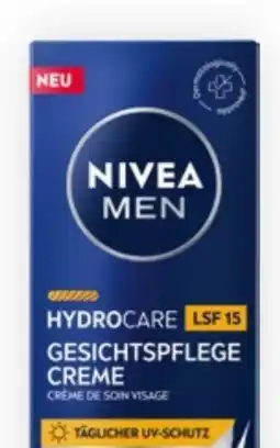 Bipa Nivea Men Hydro Care Gesichtspflegecreme LSF 15 Angebot