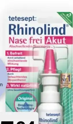 Bipa Tetesept Rhinolind Nasenspray Angebot