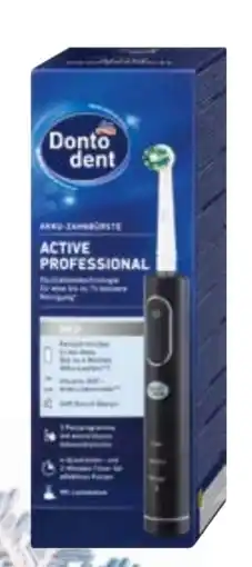 dm Dontodent Elektrische Zahnbürste Active Professional Angebot