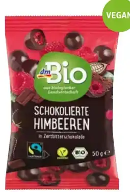 dm dmBio Schokolierte Himbeeren Angebot