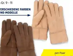 Hofer Up 2 Fashion Damen Lammfell-Handschuhe Angebot