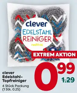 Billa clever EDELSTAHL REINIGER Angebot