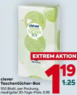 Billa clever Taschentücher-Box Angebot