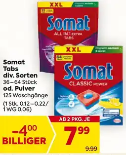 Billa Somat Tabs Angebot