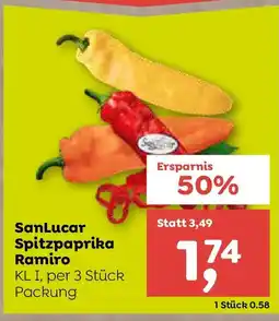 ADEG SanLucar Spitzpaprika Ramiro Angebot
