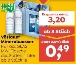 ADEG Vöslauer Mineralwasser Angebot