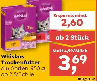 ADEG Whiskas Trockenfutter Angebot