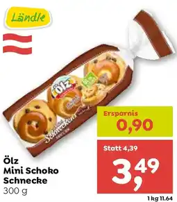 ADEG Ölz Mini Schoko Schnecke Angebot
