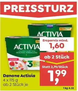 ADEG Danone Activia Angebot