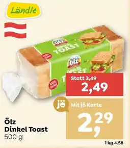 ADEG Dinkel Toast Angebot