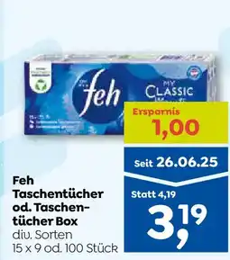 ADEG Feh Taschentücher od. Taschen- tücher Box Angebot