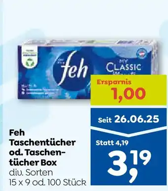 ADEG Feh Taschentücher od. Taschen- tücher Box Angebot