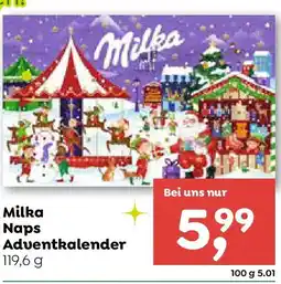 ADEG Milka Naps Adventkalender Angebot