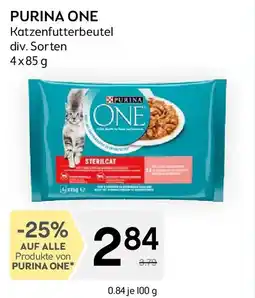 Bipa Purina one katzenfutterbeutel Angebot