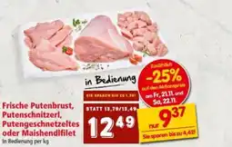 Interspar Frische Putenbrust, Putenschnitzerl, Putengeschnetzeltes oder MaishendIfilet Angebot