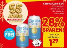 Interspar Corona Cero 0.0% Angebot