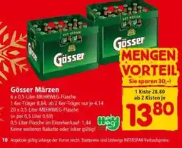 Interspar Gösser Märzen Angebot