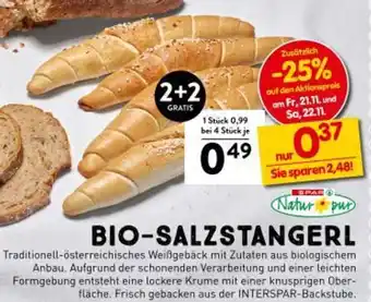 Interspar Bio-salzstangerl Angebot