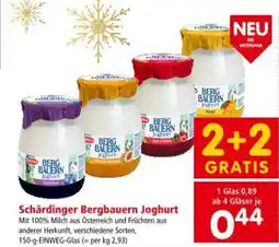 Interspar Schärdinger Bergbauern Joghurt Angebot