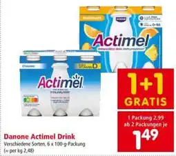 Interspar Danone Actimel Drink Angebot