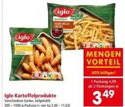 Interspar Iglo Kartoffelprodukte Angebot