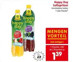 Interspar Happy Day Saftspritzer Angebot