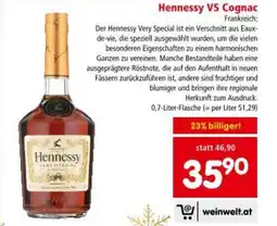 Interspar Hennessy VS Cognac Angebot