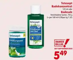 Interspar Tetesept Badekonzentrat Angebot