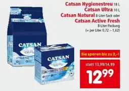 Interspar Catsan Active Fresh Angebot